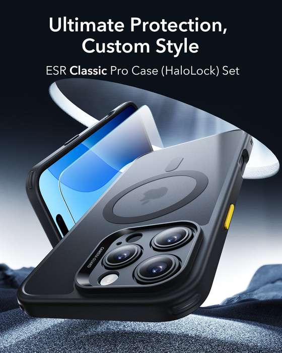 ESR iPhone 16 Pro / 16 Pro Max Classic Pro MagSafe Cover Set