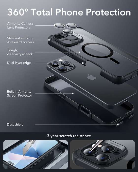 ESR iPhone 16 Pro / 16 Pro Max Armor Tough MagSafe Cover