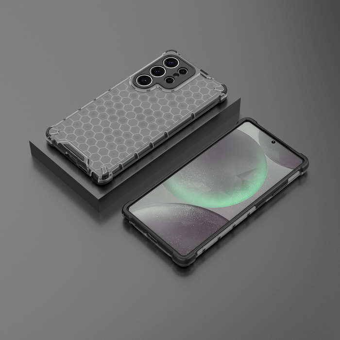 Honeycomb Case for Galaxy S25/S25 Plus/S25 Ultra Shockproof Cover
