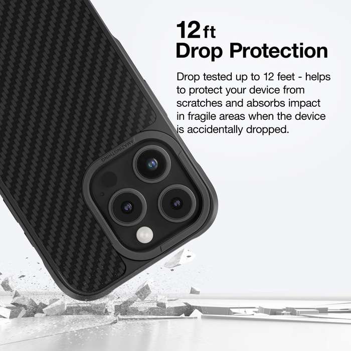 AMAZINGTHING Titan Max Aramid Mag Case for iPhone 16 Pro/16 Pro Max Shockproof MagSafe Cover