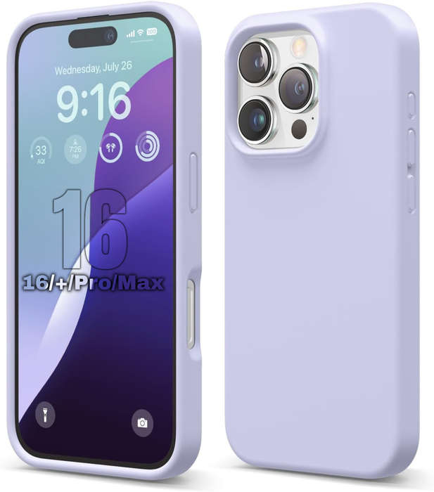 Liquid Silicone Case for iPhone 16/16 Plus/16 Pro/16 Pro Max Shockproof Cover