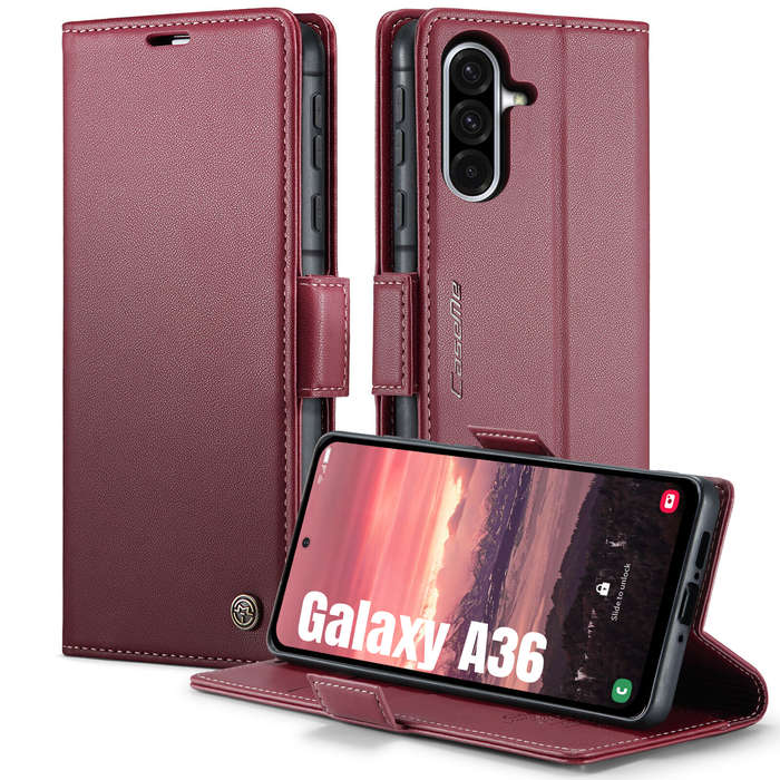 Retro Flip Leather Wallet Cover for Samsung Galaxy A36