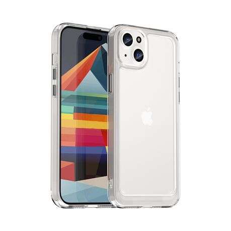Candy Series Clear Cover for iPhone 15 Plus Shockproof Case