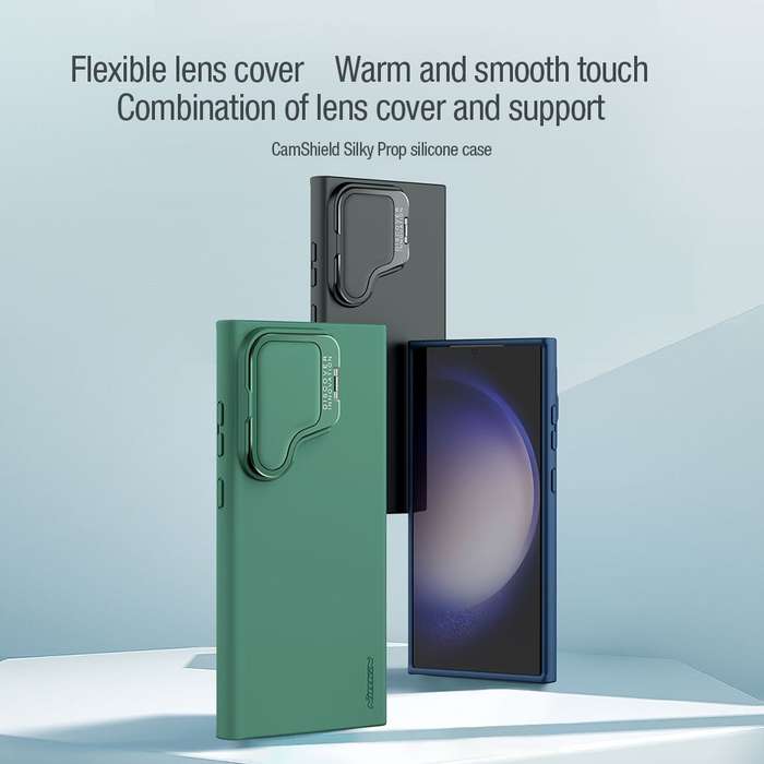Nillkin CamShield Silky Prop Silicone Cover for Samsung Galaxy S24 Ultra