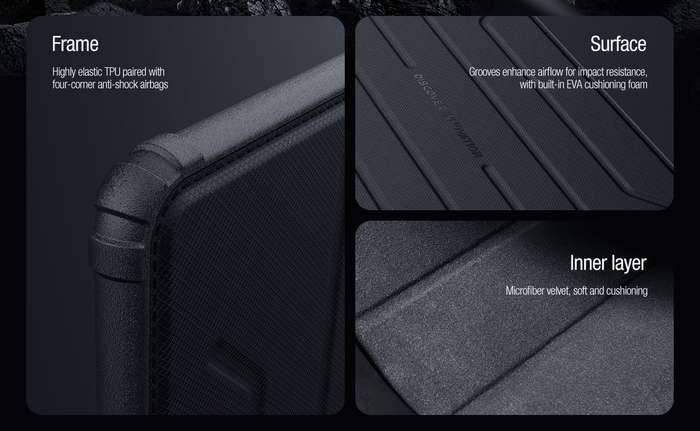 Nillkin Bumper Frosted Laptop Sleeve For Macbook Air 13" / Macbook Pro 13"