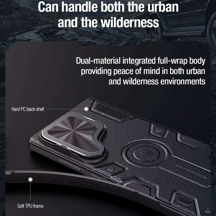 Nillkin CamShield Armor Prop MagSafe Cover for Samsung Galaxy S24 Ultra