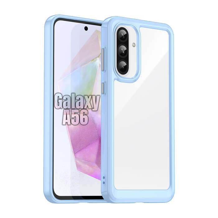 Candy Clear Case for Galaxy A56 Shockproof Cover