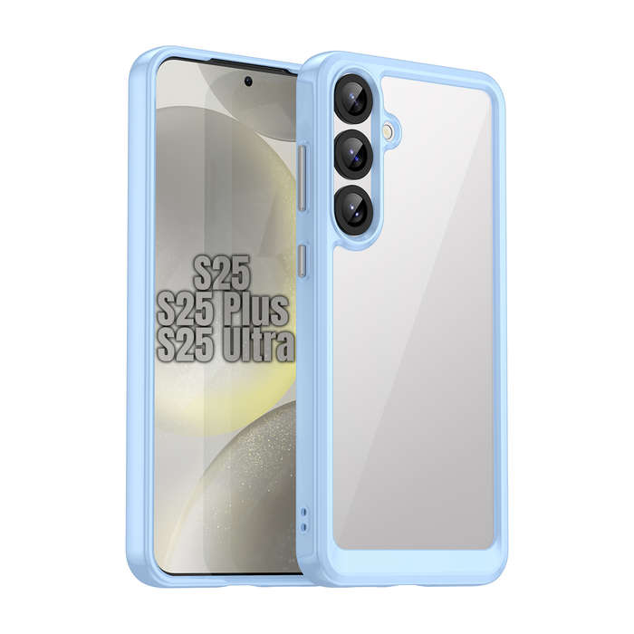 Candy Clear Case for Galaxy S25/S25+/S25 Ultra Shockproof Cover