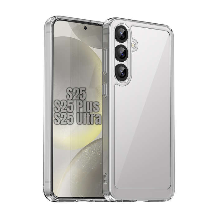 Candy Clear Case for Galaxy S25/S25+/S25 Ultra Shockproof Cover