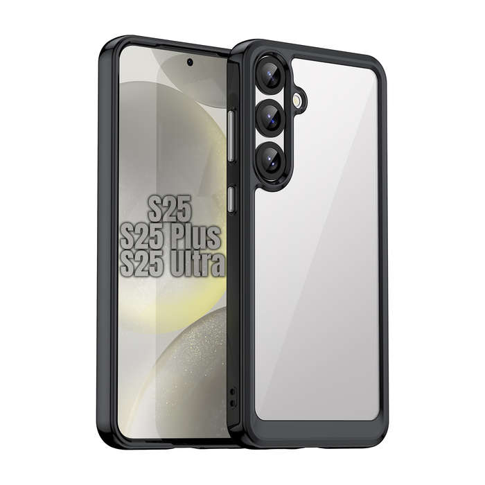 Candy Clear Case for Galaxy S25/S25+/S25 Ultra Shockproof Cover