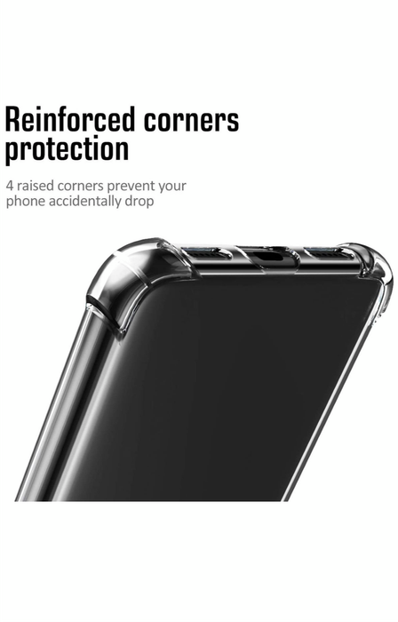 CellTime Huawei Y7 2019 Clear Shock Resistant Armor Cover