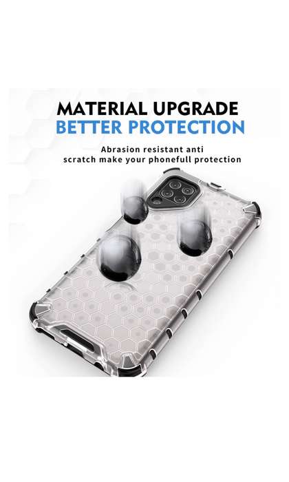 Huawei P40 Pro Shockproof Honeycomb Cover Yellow