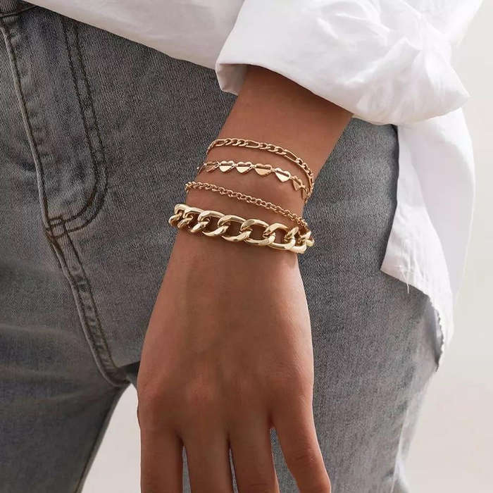 Argent Craft Vintage Tokyo Bracelet 4 Set (gold)