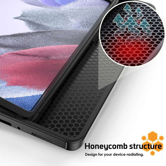 CellTime LeatherBlazer Shockproof Rugged Cover for Galaxy Tab A7 Lite -T225
