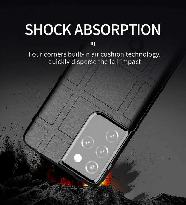 CellTime Galaxy S21 Ultra Shockproof Rugged Shield Cover