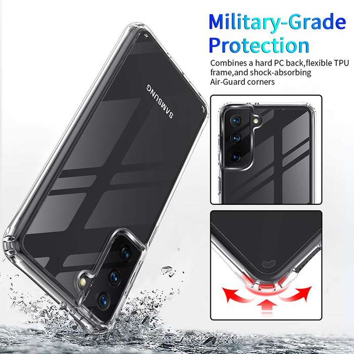 CellTime Galaxy A02s Shockproof Clear Cover