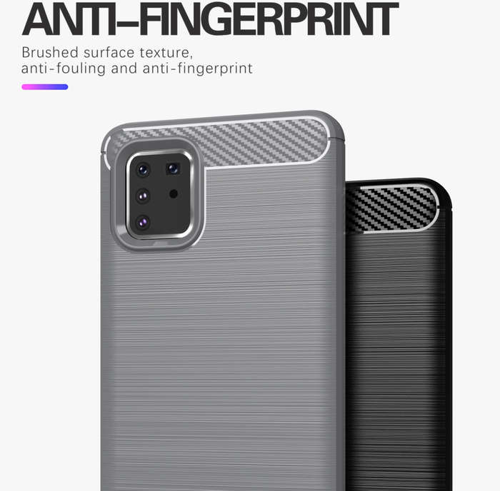 CellTime Galaxy Note 10 Lite Shockproof Carbon Fiber Design Cover