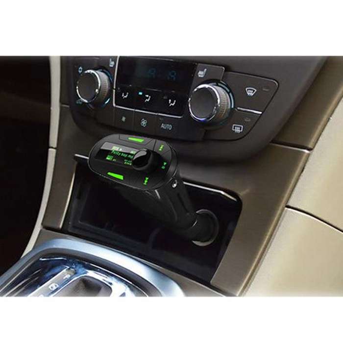 Car MP3 Player Wireless FM Transmitter with Remote Control