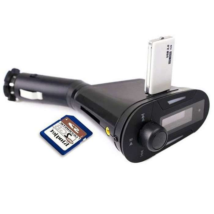 Car MP3 Player Wireless FM Transmitter with Remote Control