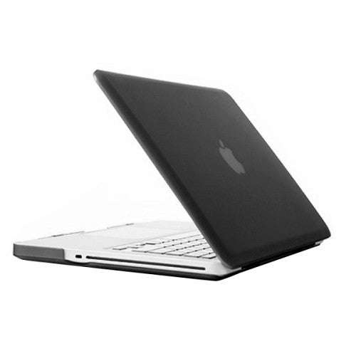 Frosted Hard Plastic Protection Case for Macbook Pro 13.3 inch(Black)
