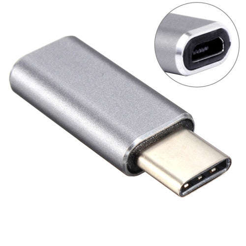 Aluminum Micro USB to USB 3.1 Type-c Converter Adapter for Nokia N1 MacBook 12 inch Xiaomi Mi 4C ...