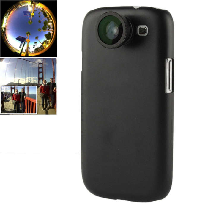 180 Degree Fisheye Lens + 0.67X Wide Lens + Marco Lens + Plastic Case for Samsung Galaxy S III / ...