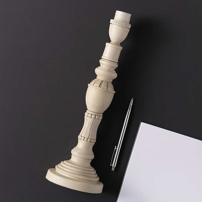 Fossil Resin Table Lamp