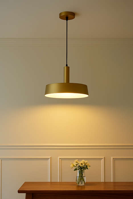 Sombre Gold Pendant