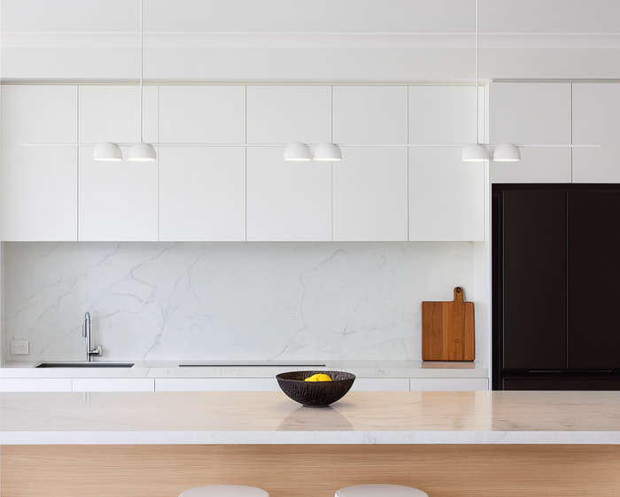 Dallas 1500 Linear Pendant Light - White