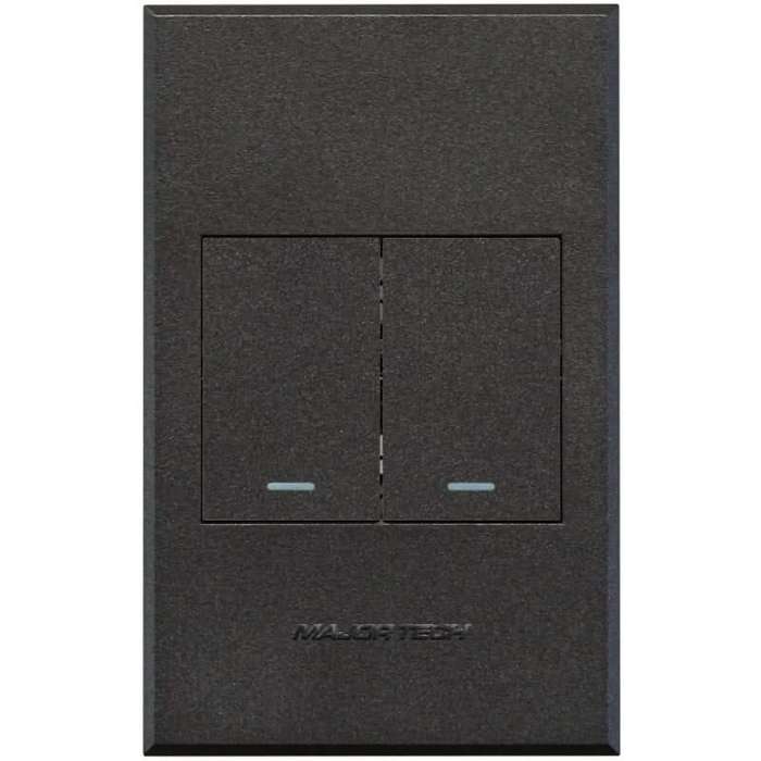 Veti 3 - Two Lever, One Way Light Switch