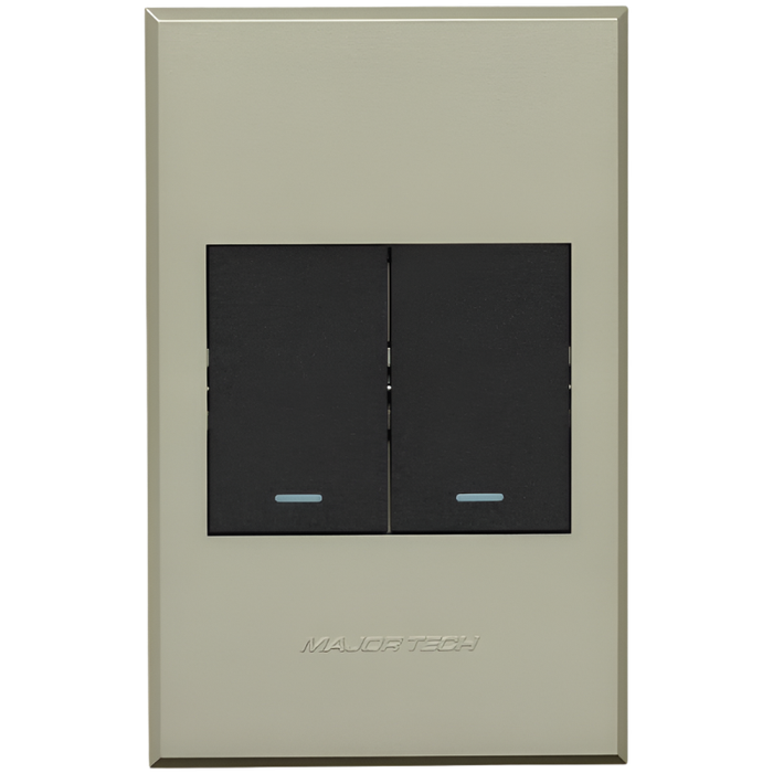 Veti 3 - Two Lever, One Way Light Switch