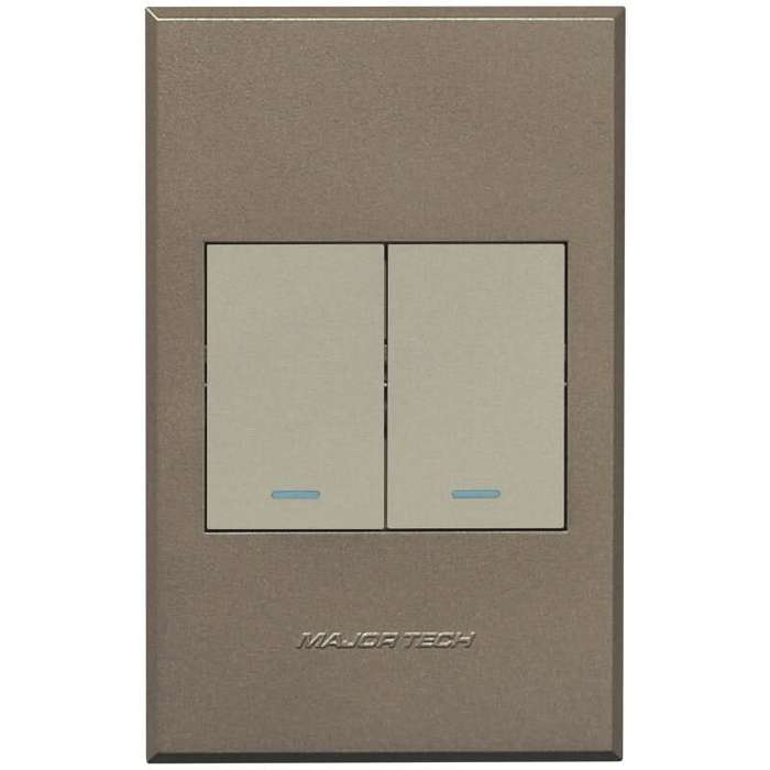Veti 3 - Two Lever, One Way Light Switch
