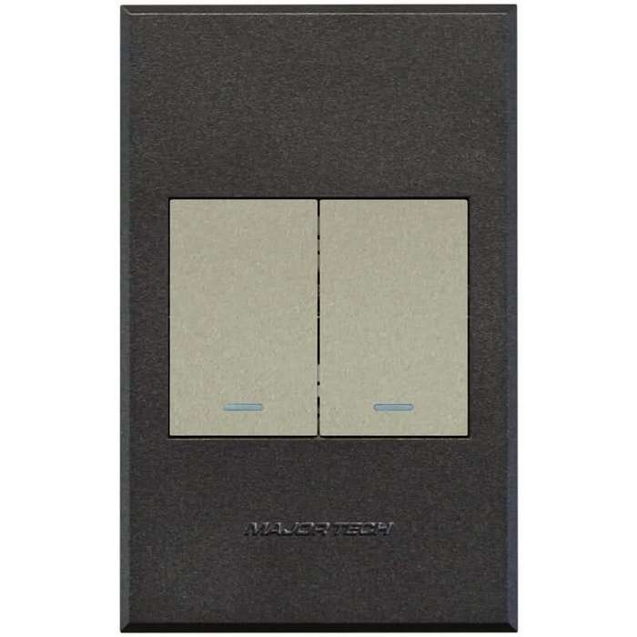 Veti 3 - Two Lever, One Way Light Switch