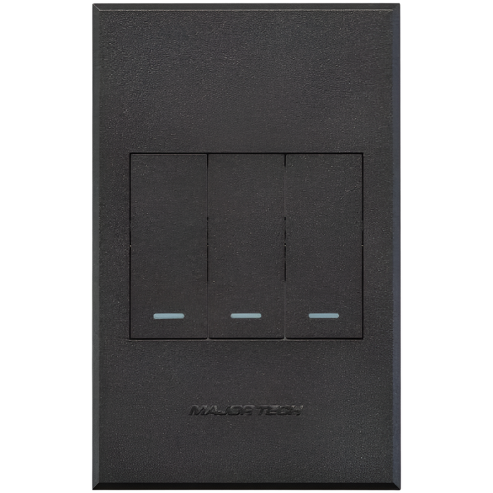 Veti 3 - Three Lever, Two Way Light Switch