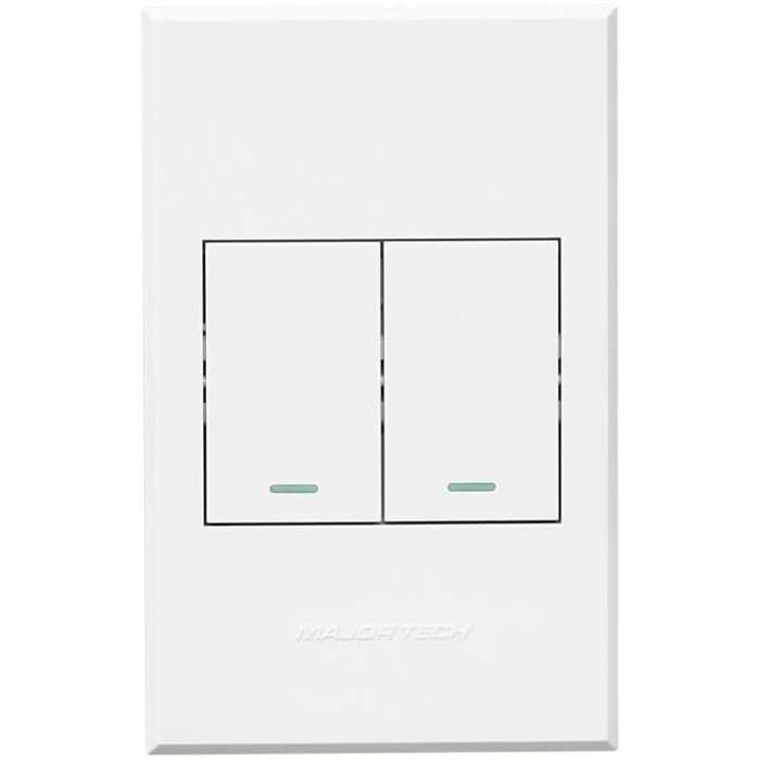 Veti 3 - Two Lever, One Way Light Switch