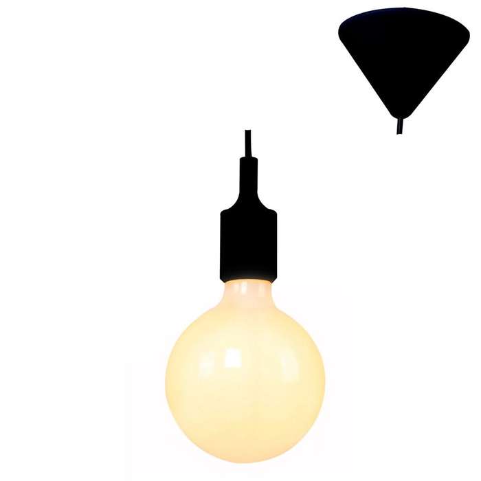 Black Silicone Pendant Light