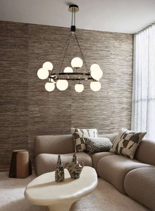 Flavia 12 Light CCT LED Chandelier