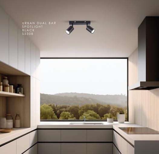 Urban Double Ceiling Spotlight