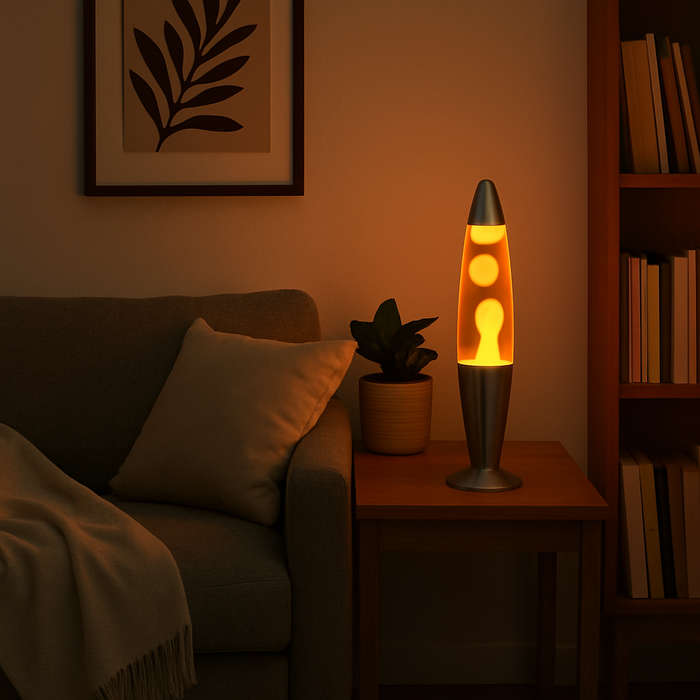 Red & Yellow Lava Lamp