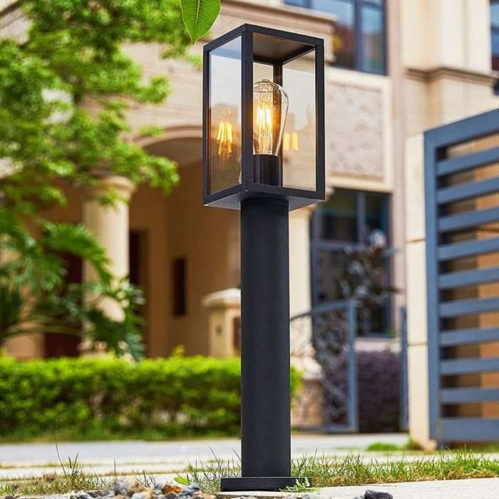 Rayne Rectangle Outdoor Bollard Light