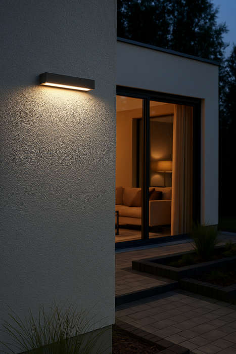 Skyline 8W Down Facing Outdoor Wall Light