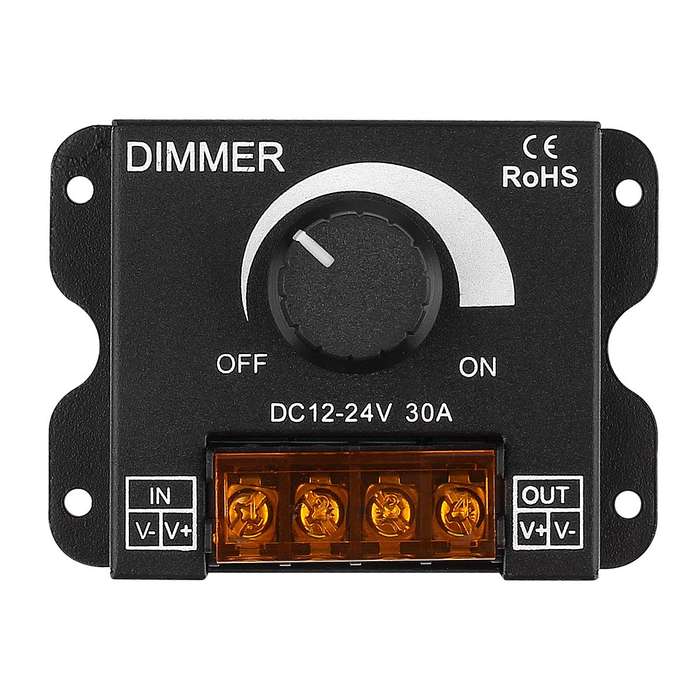 LED Strip Light Dimmer - 12V & 24V