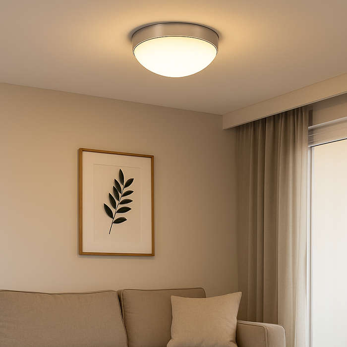 Troy Nickel Modern Ceiling Light