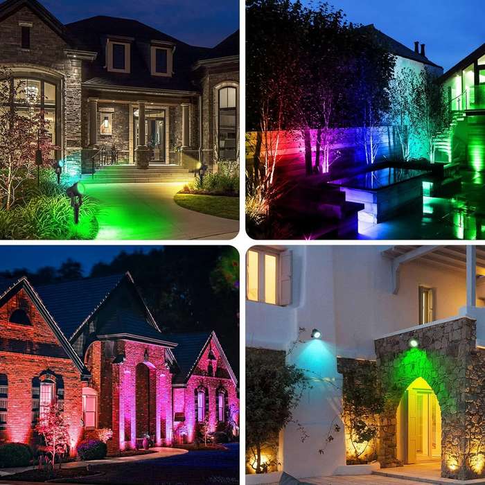 RGB Solar Spike Light Kit IP65