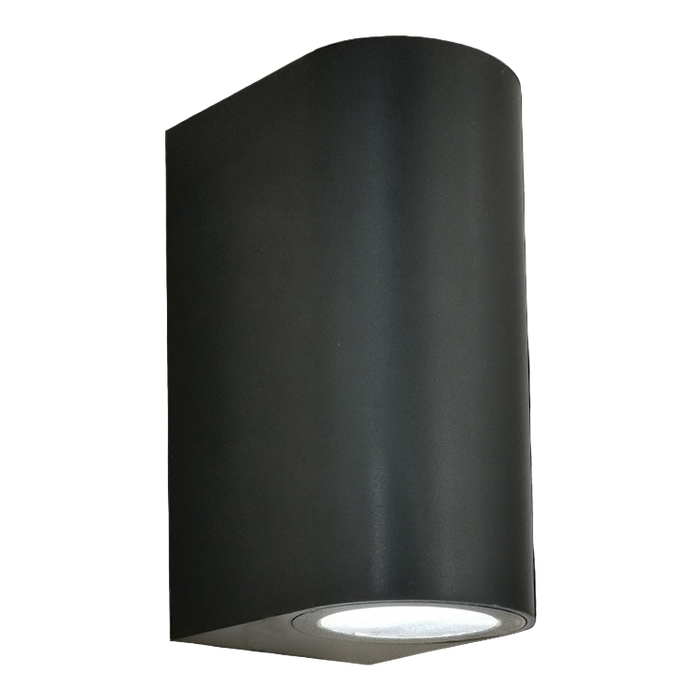 Coastal Black LED Outdoor Wall Light IP54