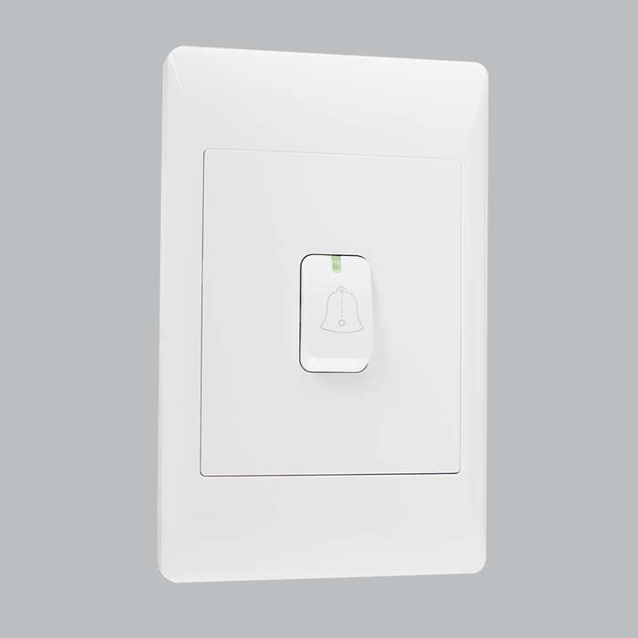 White Door Bell Switch