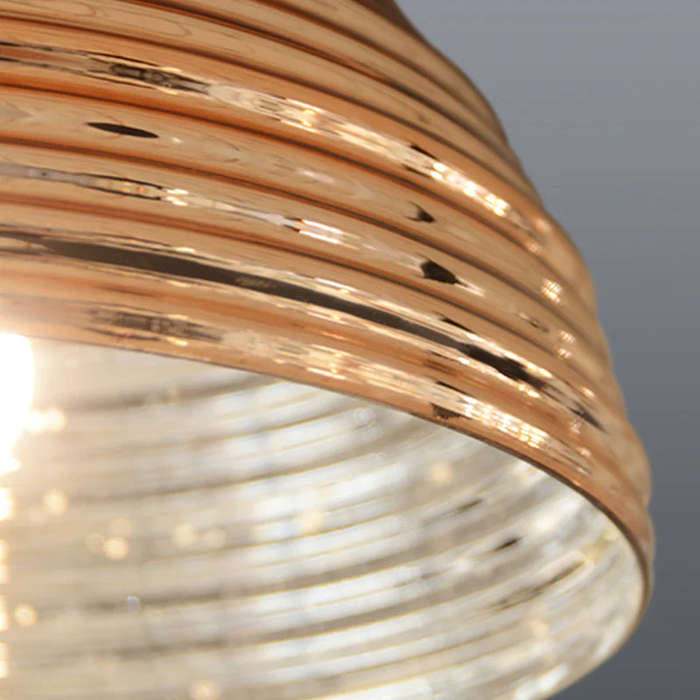 Gloss Copper Pendant Light