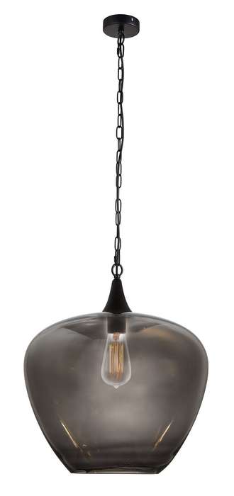Large Smoke Apple Pendant Light