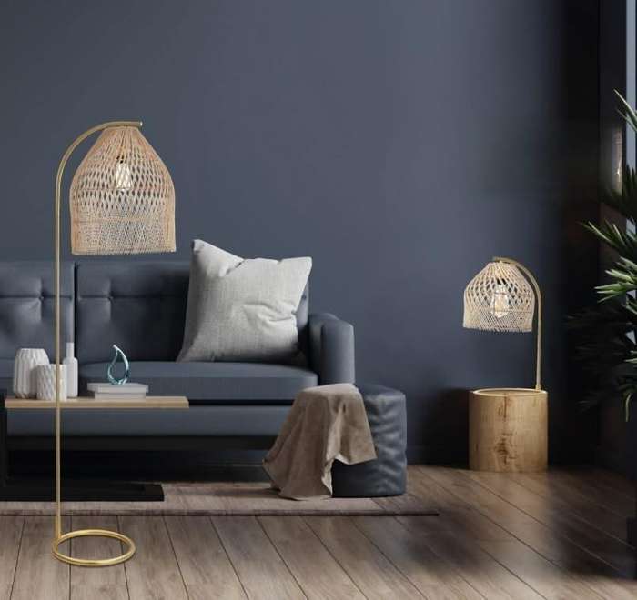 Coghlan Rattan Floor Lamp