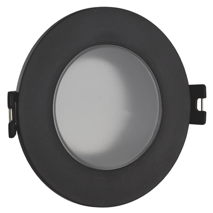 LED Bathroom Downlight Holder - Black IP65